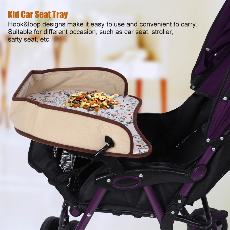 Multi Function Portable Kid Car Seat Stroller Organizer Tray Children