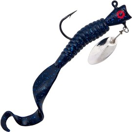 Panther Martin PMUS_9_BBF SonicSubSpin Underspin Fishing Lures - Black Blue Flake - 9 (3/8 Oz)