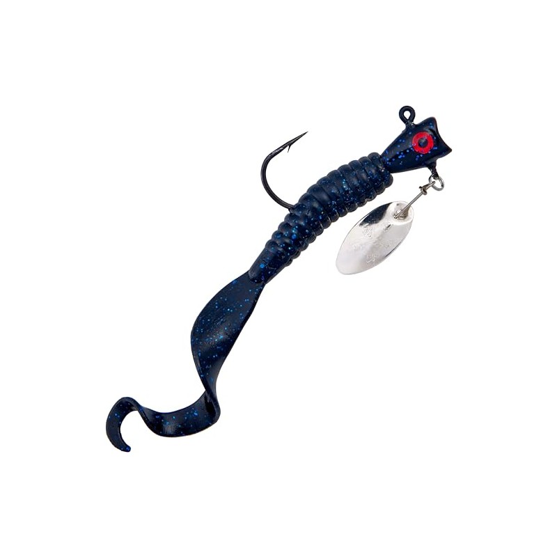 Panther Martin PMUS_9_BBF SonicSubSpin Underspin Fishing Lures - Black Blue
