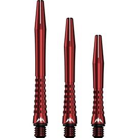 Mission Darts Atom 13 Aliminium Dart Shafts Available in Multiple Lengths (Red, Tweenie)