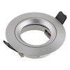 Sebson Recessed Luminaire / Recessed Spotlight, Silver (LED / Halogen)