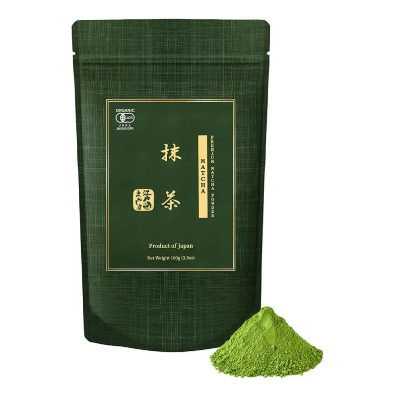 Yedoensis Matcha Premium Orgánico Japonés En Polvo 100 G
