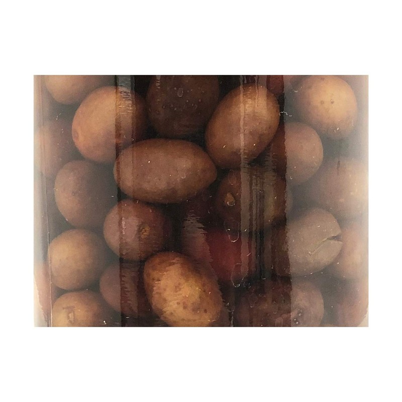 Al Dayaa - Whole Black Olives, Unpitted, 2.20 Lb (1000g)