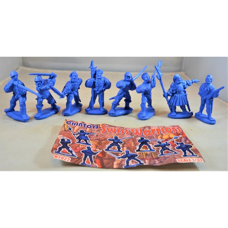 CHINTOYS CHT022 MEDIEVAL SWISS MERCENARY WARRIORS (COLORS VARY)