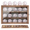 Baseball Display Case 17 x 12, Holder for 20 Balls,
