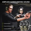 ZOHAN EM054 Electronic Shooting Ear Protection with 4X Sound Amplification