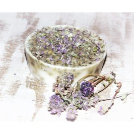 Generic Herbal Soap Scrub Floral Face Peel Organic Natural Bath Skin Peeling Thyme Peppermint Against Wrinkles Nourishing Herb Handmade Homemade Scrubs Peeling Peel Body Face Facial Vegan Natural