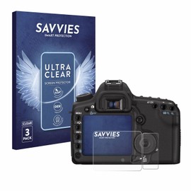 Savvies Screen Protectors for Canon EOS 5D Mark II Pack of 6