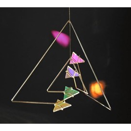 Kraul Spiegelmobile klein (dreieckig dreieckig)