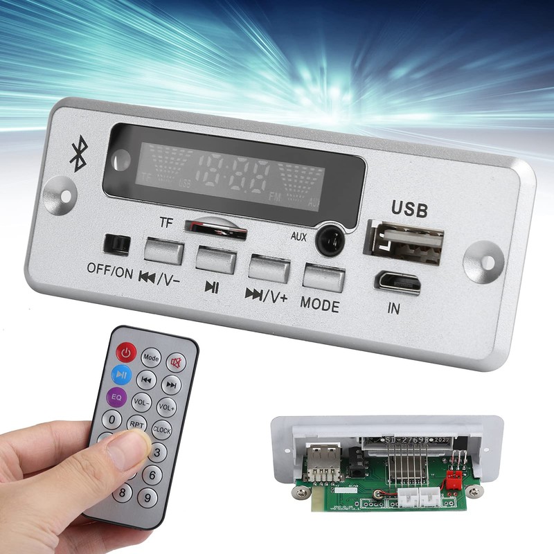 MP3 -Decoder -Board, Universal MP3 WAV Decoding Board Modul Aux