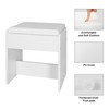 KAMABOKO Vanity Desk with Lighted Mirror, Makeup Vanity Table with
