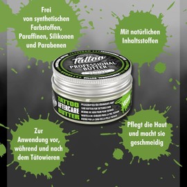 Believa Vegan Tattoo Aftercare Butter – Professional Cream for Healing & Protection