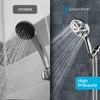SparkPod 10-Mode Shower Head with Hose - Luxury 5" High