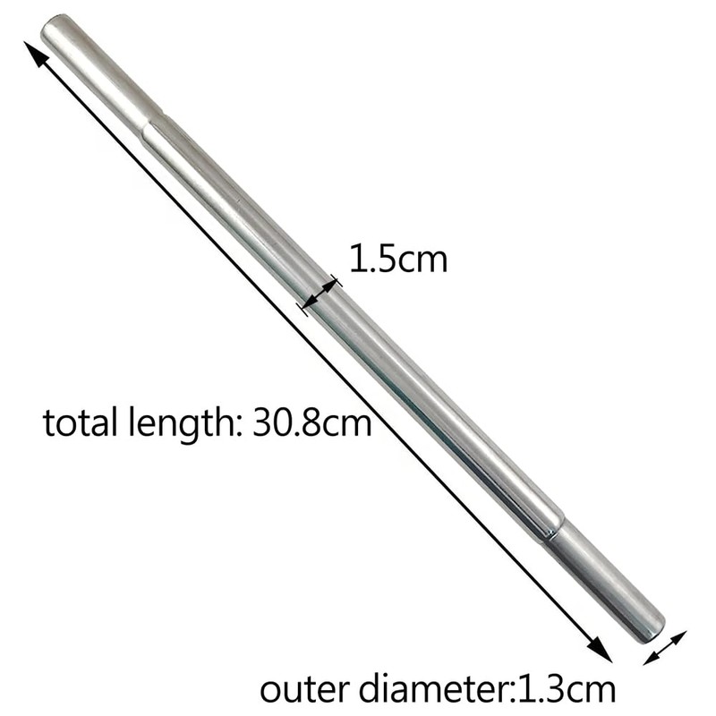 rideontogo 3PCS Golf Shaft Extensions - Durable Stainless Steel Golf