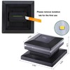 Dynaming 8 Pack Solar Post Cap Lights, Outdoor Decorative Post