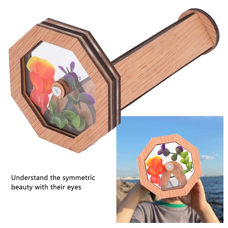 DIY Kaleidoscope Kit Develop Creativity Stimulate Imagination Safe Sturdy Durable
