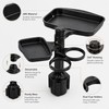 Car Seat Gap Organizer with Cup Holder – PU Leather