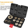 11pcs Solid Brass Router Template Bushing Guides Sets, Bush Guide
