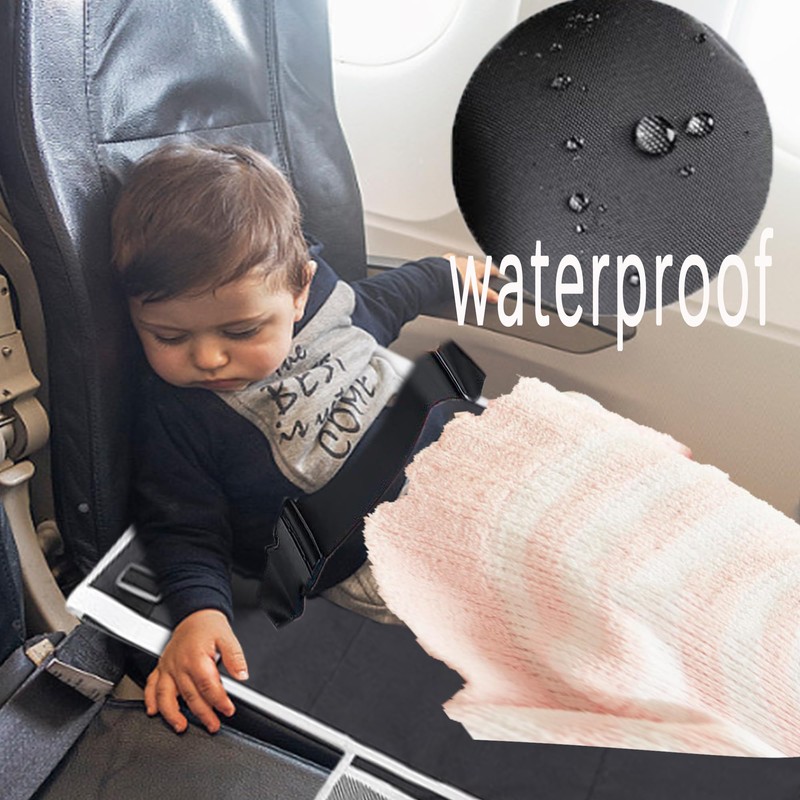 WYFCR Portable Toddler Travel Airplane Bed, Extender Aeroplane Footrest Hammock,