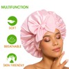 MAG Silk Bonnet with Soft Elastic Band, Breathable Satin Hair