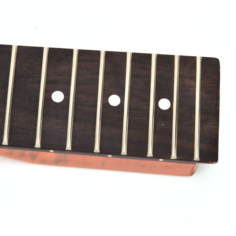 Guitar Neck 22 Fret Rosewood Maple Fingerboard Replacement Electric Guitars