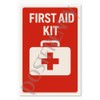 Safety and Emergency first aid kits - English Poster -