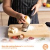 MasterChef Cheese Grater Handheld, Flat Grater Small for Food Like