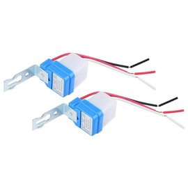 Socialme-eu Light Control Sensor Auto On/Off Automatic Switch Street Light Switch Photo Switch Highway Parks Lighting AC 12 V / 24 V / 110 V / 220 V 10 A Multi-Way Packaging Socialme-EU (24 V)