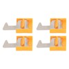 4PCS Industrial Electrical Lock Galvanized A3 Steel and PA Rotary