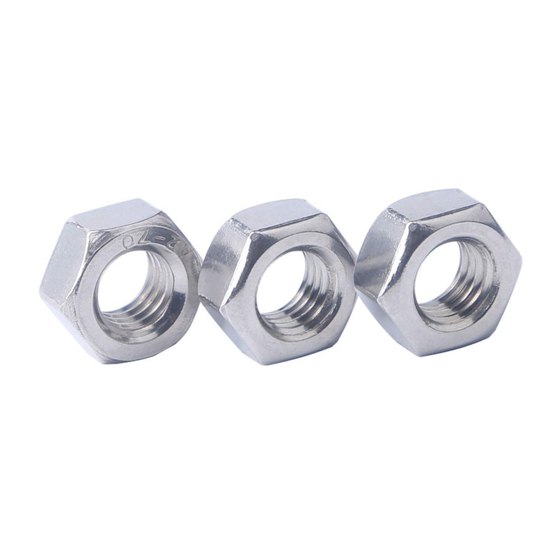 Smartsails 1/4"-20 Stainless Steel Finished Hex Nut, 304 Stainless Steel