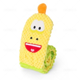 Interaktives Hundespielzeug Plüsch Hundespielzeug mit Squeaker und Knisterpapier,Futtersuche Instinkt Training-Hundespielzeug Intelligenz Stressabbau Langeweile,für große Mittlere Hunde (Gelb)