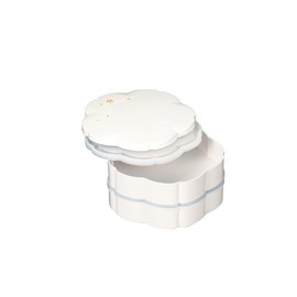 Tatsumiya Polarized Pearl Heavy Box 19.0 Cherry Blossom Two-Tier Hors D'oeuvres Cherry Blossom Size: Approx. W15 D15 H11.6 H 54840
