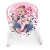 Silla Mecedora Con Vibracion Minnie Mouse Bright Starts Rosa Lunares