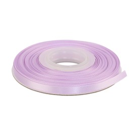 Ribbonitlux 6mm wide Double Face Satin Ribbon 22 Meters (430-Lavender, Set For Gift Wrapping, Party Decor, Sewing Applications, Wedding and Craft