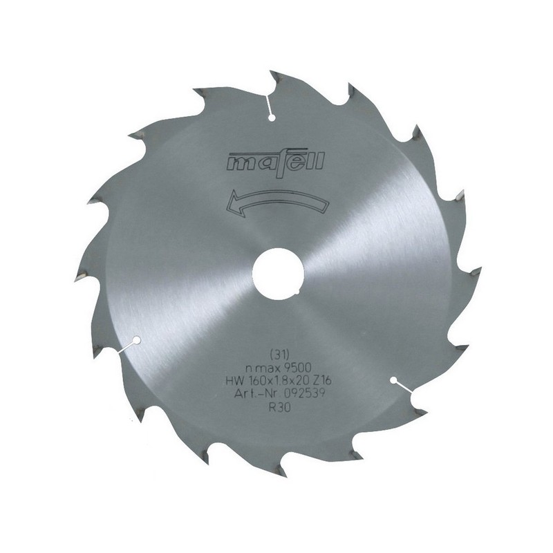 Mafell 185x1.2/1.8x20mm Z 16 WZ HM Saw Blade