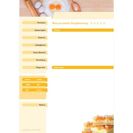 PRICARO Ingredients Recipe Pad A4 25 Sheets (Pack of 3)