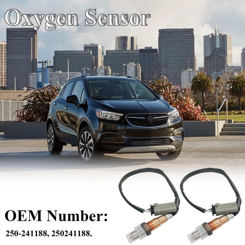 TINJO O2 Oxygen Sensor Upstream & Downstream Compatible with Chevy