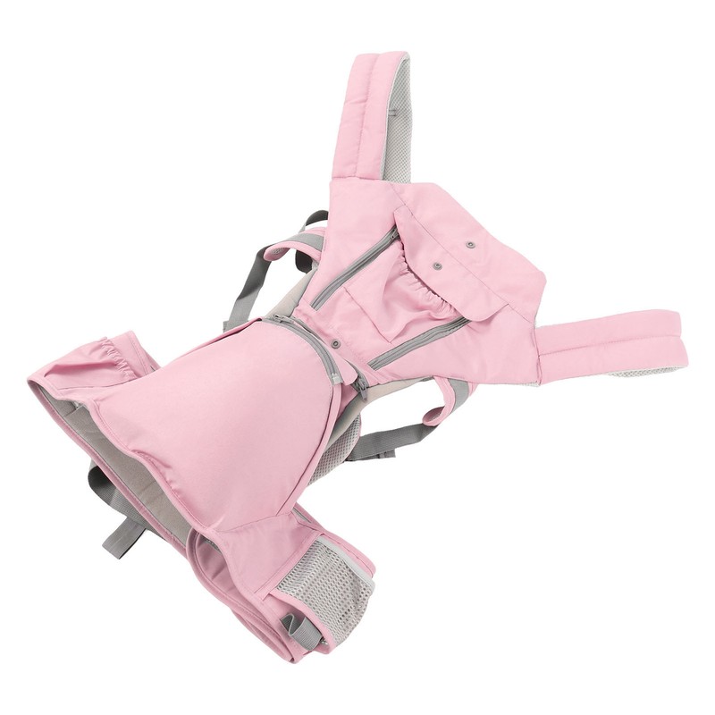 Baby Carrier with Hip Seat Ergonomic Breathable Comfortable Multifunctional Baby