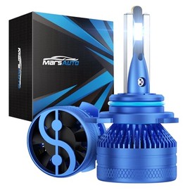 Marsauto HIR2 Fog Bulbs Combo, 𝟭𝟲𝟬𝟬𝟬 𝗟𝗠 HIR2 Fog Light Fog Powersports Bulbs Plug-N-Play for ATVS, Pack of 2