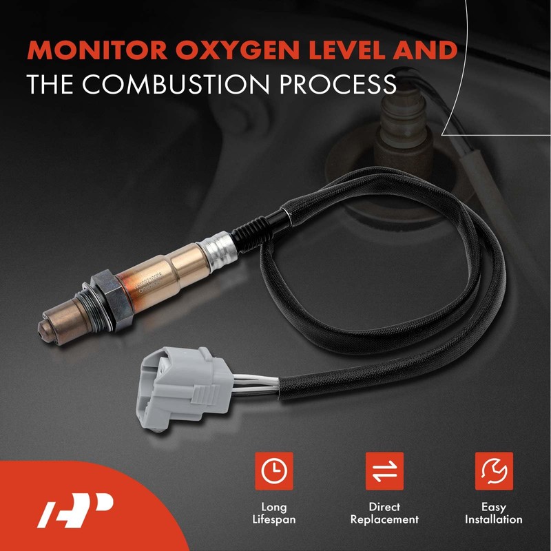 Sensor de oxígeno O2 A-Premium compatible con modelos Mazda, 3