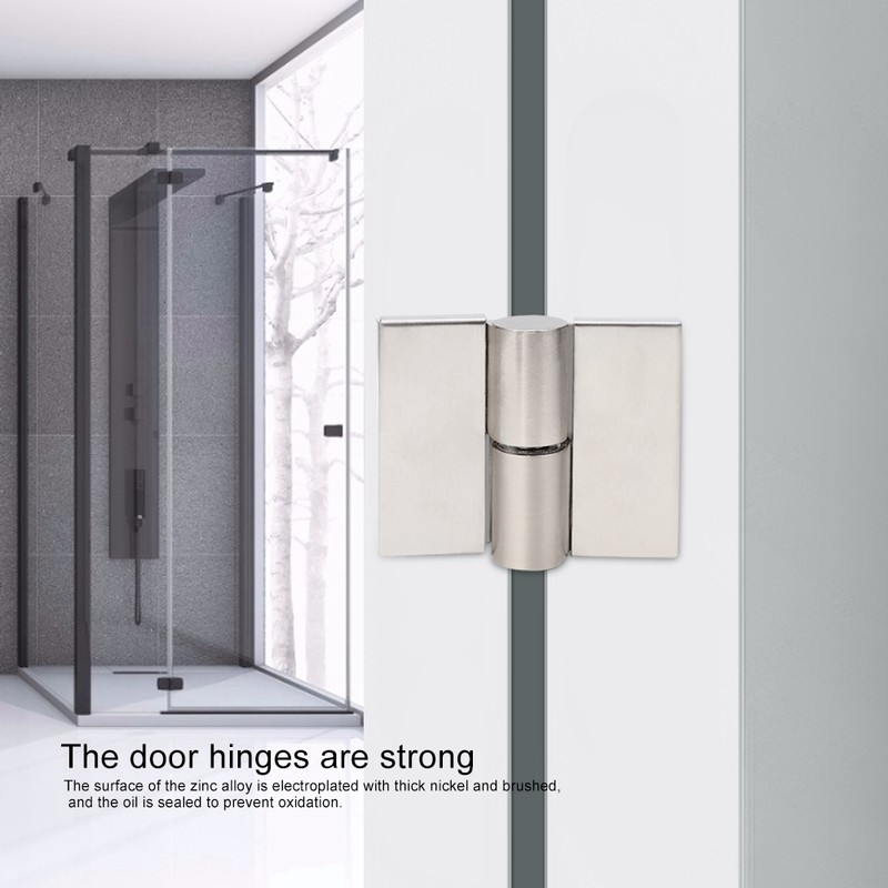 2Pcs/Set Door Hinge Replacement Hardware Accessories for Bathroom Door Partition