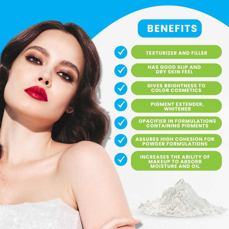 Calciumc Arbonate Powder 100 g Used in Mineral Makeup Formulations