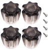 Briny River 4Pcs RV Shower Faucet Knobs Bathroom Hot Cold