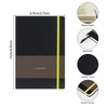 TUNJILOOL A7 Notebook, 2Pack Journal Leather Hardcover 192 Pages Thick