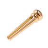12pcs Acoustic Guitar Bridge Pins Gilding Brass Gold