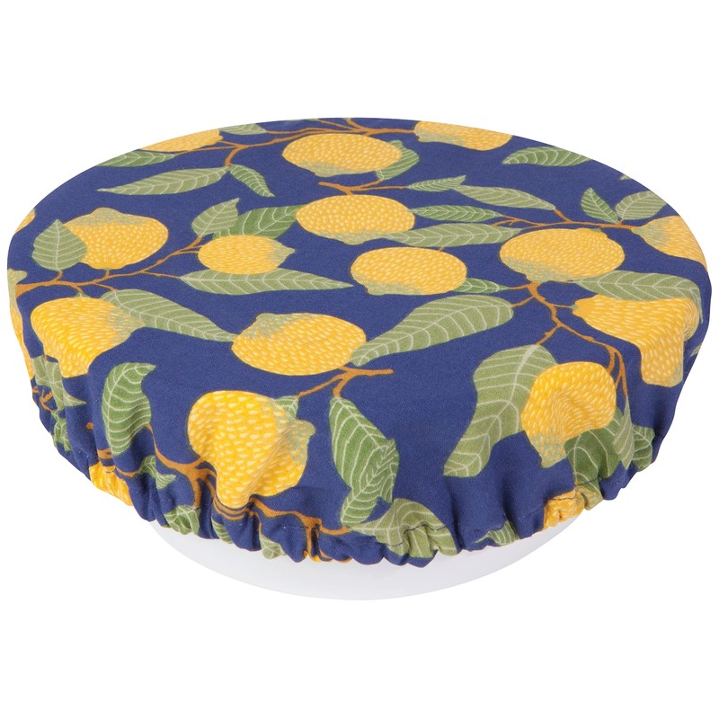 Now Designs Lemons Save It Reusable Cotton Bowl Covers 7.5