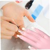 PACKOVE 1Pc Silicone Fake Hand Model for Manicure Training Flexible