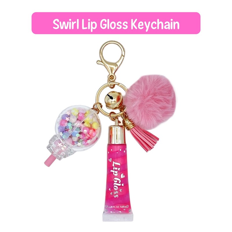 Hot Focus Girly Glam Backpack & Lip Gloss Bundle