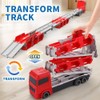Demero Transport Truck Toy with Cars Portable Truck Toy with