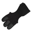 Bow Arrow Finger Guard Competition Archery 3 Fingers Glove Adjustable
